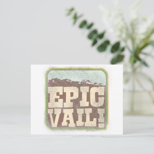 Carte Postale Epic Vail (Debout devant)