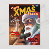Carte postale épicée de contes de Noël (Devant)