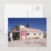 Carte Postale Épicerie de Napa Valley (Devant / Derrière)