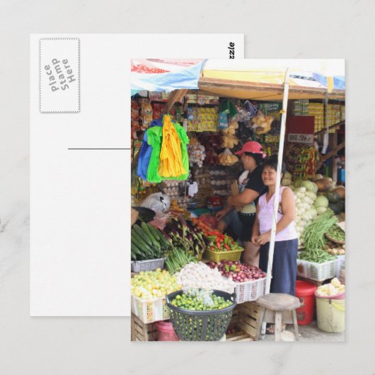 Carte Postale Épicerie de Visayan (Devant / Derrière)