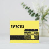 Carte Postale Épices (Debout devant)