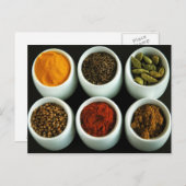 Carte Postale Épices (Devant / Derrière)