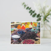 Carte Postale épices de Marrakech (Debout devant)