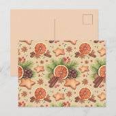 Carte postale Épices de vacances (Devant / Derrière)