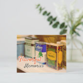 Carte Postale Épices vintages (Debout devant)