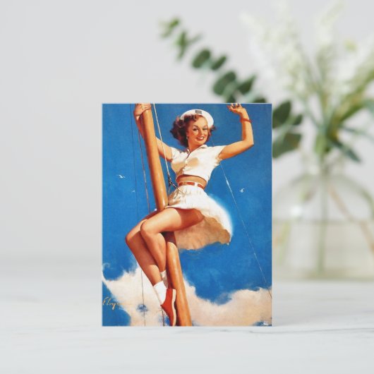 Carte Postale Épingle à voile (Debout devant)