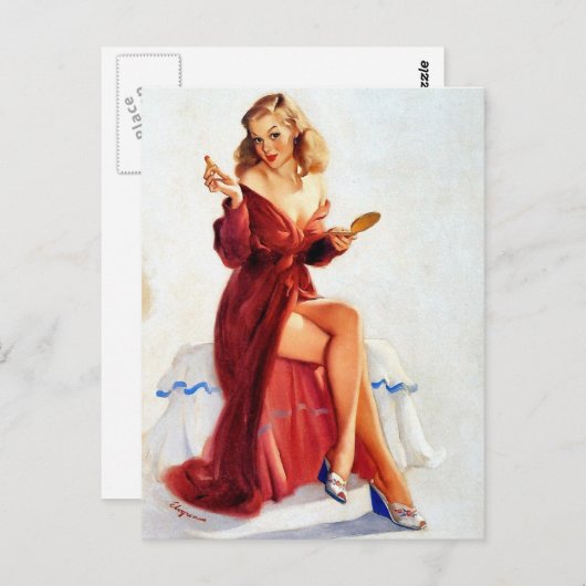 Carte Postale Épingle Cute (Devant / Derrière)