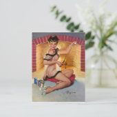 Carte Postale Épingle de fête Marshmellow (Debout devant)