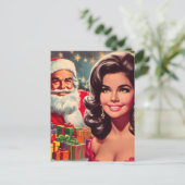 Carte Postale Épingle de Noël vintage (Debout devant)