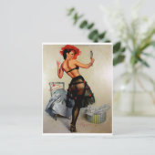 Carte Postale Épingle de réflexion vers le haut (Debout devant)