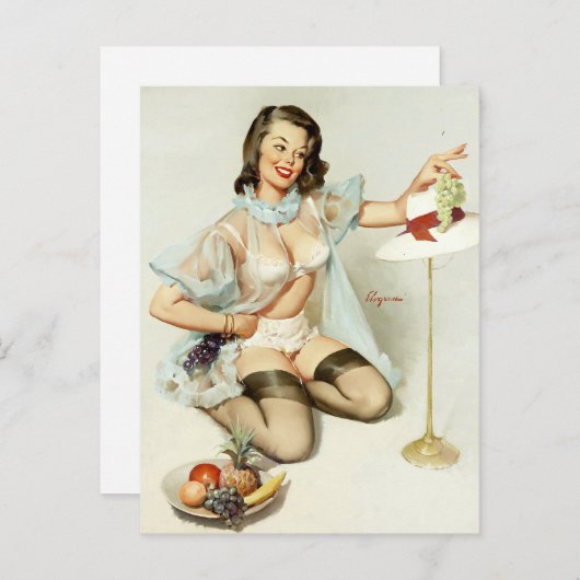 Carte Postale Épingle Fruitée (Devant / Derrière)