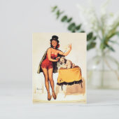 Carte Postale Épingle magique vers le haut (Debout devant)