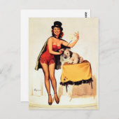 Carte Postale Épingle magique vers le haut (Devant / Derrière)