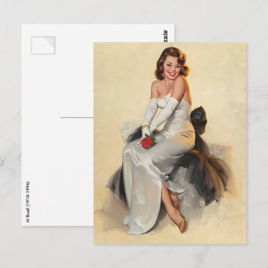 Carte Postale Épingle nuptiale (Devant / Derrière)