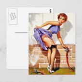 Carte Postale Épingler (Devant / Derrière)