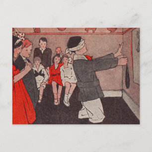 Carte Postale Épingler la queue âne