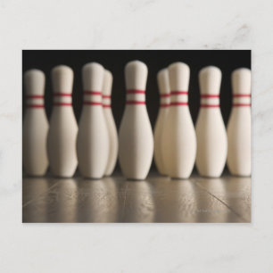 Carte Postale Épingles de Bowling