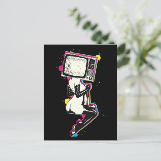 Carte Postale Épinglette (Debout devant)