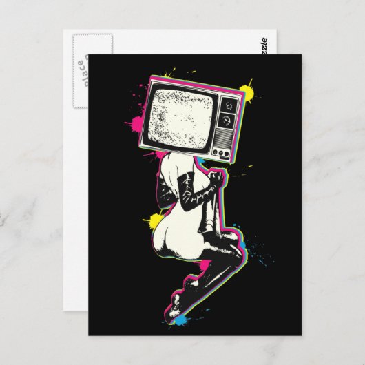 Carte Postale Épinglette (Devant / Derrière)