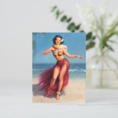 Carte Postale Épinglette Aloha (Debout devant)