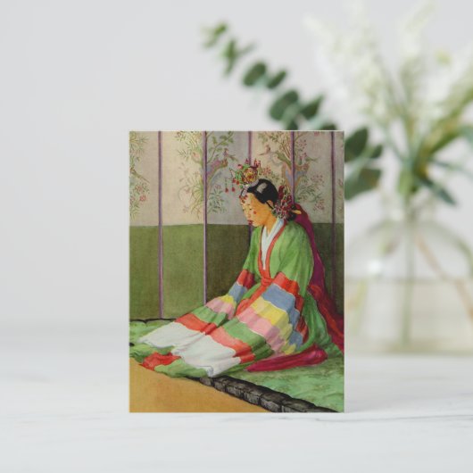 Carte Postale Épouse coréenne (Debout devant)