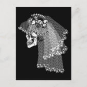 Carte Postale Épouse crâne (Devant)