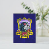 Carte postale Épouse de squelette (Debout devant)