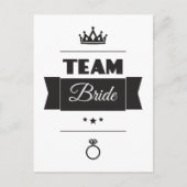 Carte Postale Épouse d'équipe (Devant)