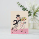 Carte Postale Épouse et pièce de fuite (Debout devant)