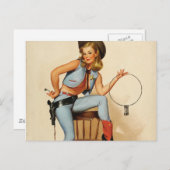 Carte Postale Épouse-fille fille fille (Devant / Derrière)