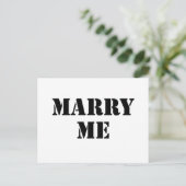 Carte Postale Épouse-moi (Debout devant)