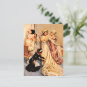 Carte Postale Épouse victorienne (Debout devant)