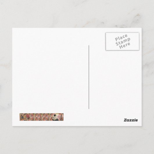 Carte Postale Épouse victorienne (Dos)