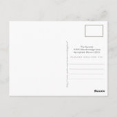 Carte Postale Épouser orange et vert de marguerite de Gerbera de (Dos)