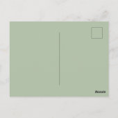 Carte Postale Épouses rétro en style (Dos)