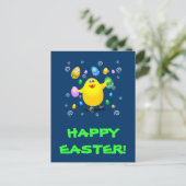 Carte Postale Époux drôle de Pâques (Debout devant)