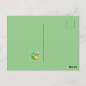 Carte Postale Époux drôle de Pâques (Dos)