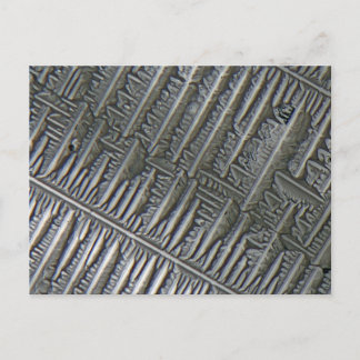 Carte Postale Épsomite au microscope