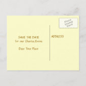 Carte postale équestre 1 de cheval (Dos)