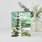 Carte Postale Équilibre. (Debout devant)