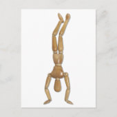 Carte Postale Équilibre sur les mains (Devant)