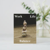 Carte postale Équilibre Vie Professionnelle (Debout devant)