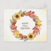 Carte Postale Équinoxe automne (Devant)