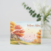 Carte Postale Équinoxe automne (Debout devant)