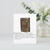 Carte Postale Équipage de scène (Debout devant)