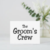 Carte Postale Équipage des salles mariages (Debout devant)