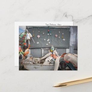 Carte Postale Équipage Reel Lazy Fisherman