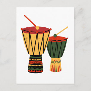 Carte Postale Équipe Africaine