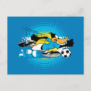 Carte Postale Équipe Argentine de football Graphique de DAFFY DU