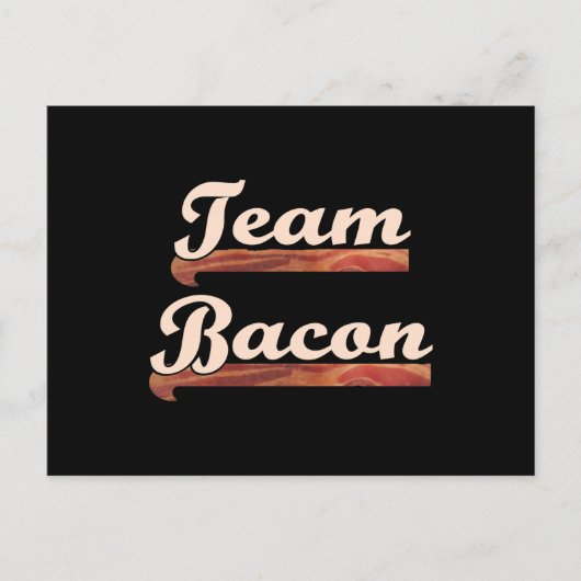 Carte Postale Équipe Bacon (Devant)